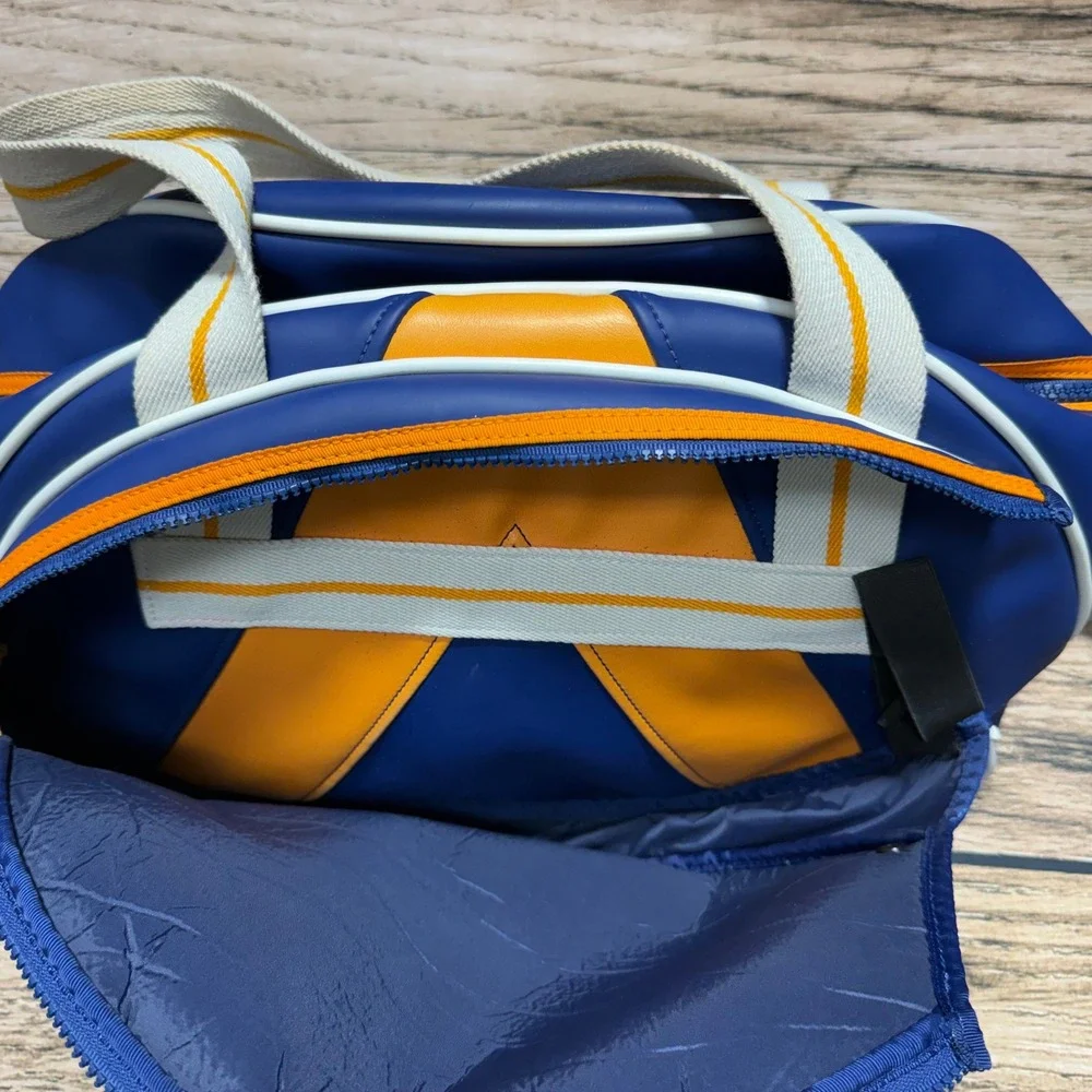 Idawen Tennis Paddle Bag Men Large Blue Orange Limited Edition Duffel Spain